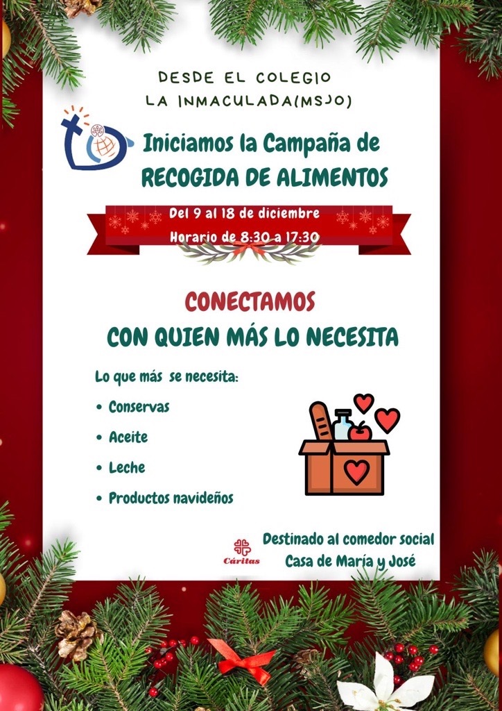 Campaña de recogida de alimentos.